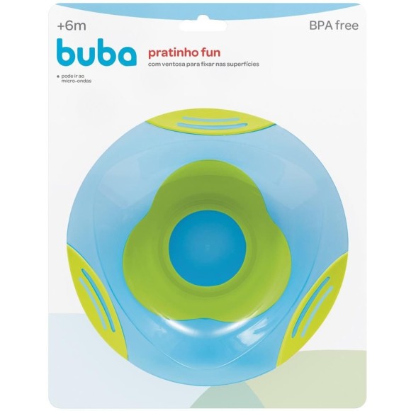 BUBA PRATINHO FUN COM VENTOSA AZUL