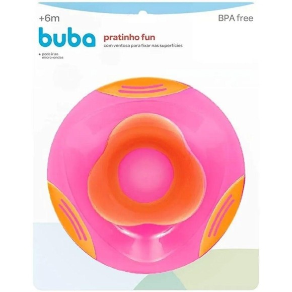 BUBA PRATINHO FUN COM VENTOSA ROSA