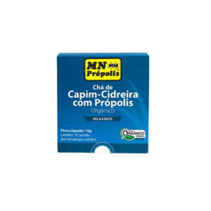 CHÁ CAMPIM-CIDREIRA COM PROPOLIS ORGÂNICO 10 SACHE 15G