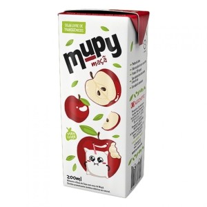 SUCO MUPY SABOR MAÇÃ, 200ML