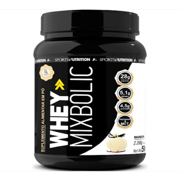 SPORTS NUTRITION WHEY MIXBOLIC BAUNILHA 908G