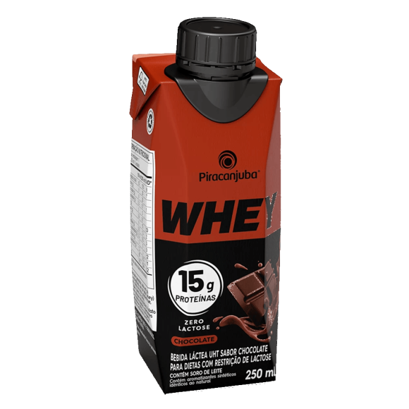 PIRACANJUBA WHEY 15G CHOCOLATE 250ML