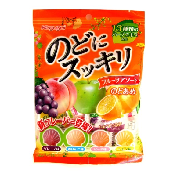 KASUGAI NODO NO SUKIRI FRUITS 113G