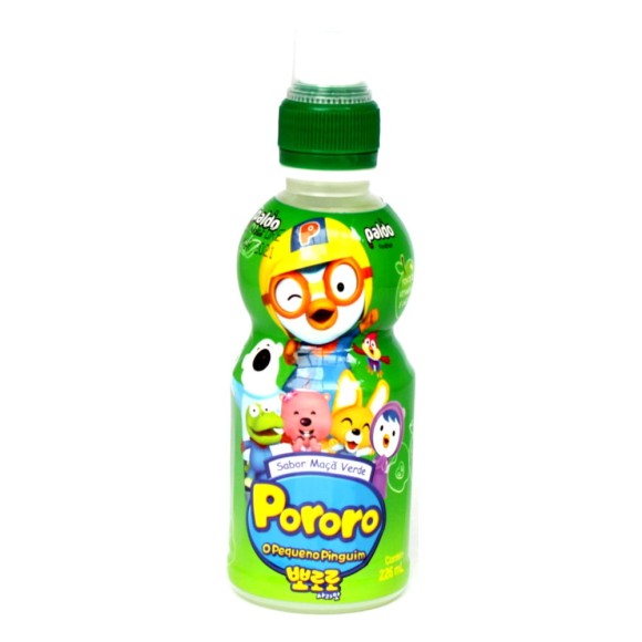 SUCO PORORO BEBIDA SABOR MAÇÃ VERDE - 266ML