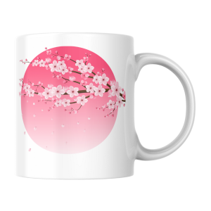 EMI CANECA DE PORCELANA GALHO SAKURA