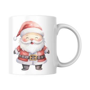 EMI CANECA DE PORCELANA NATAL AQUARELA