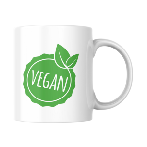 EMI CANECA DE PORCELANA VEGAN ESTILO VEGAN