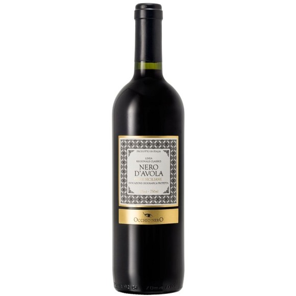 VINHO NERO D'AVOLA OCCHIO NERO 750ML