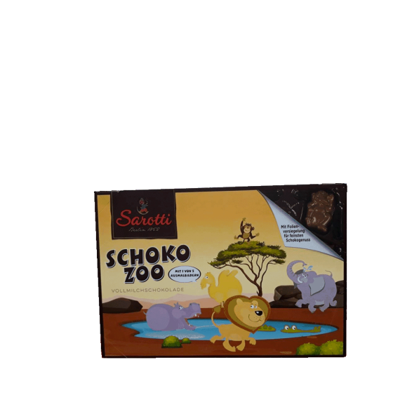 SAROTTI SCHOKO ZOO  100G