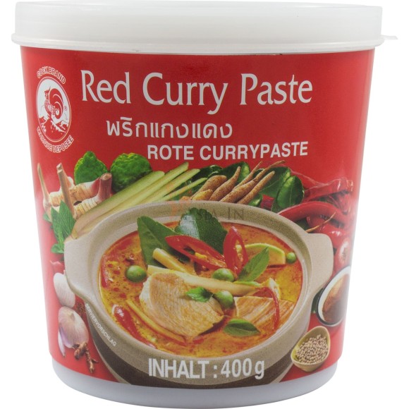 PASTA CURRY RED COCK BRAND 400G