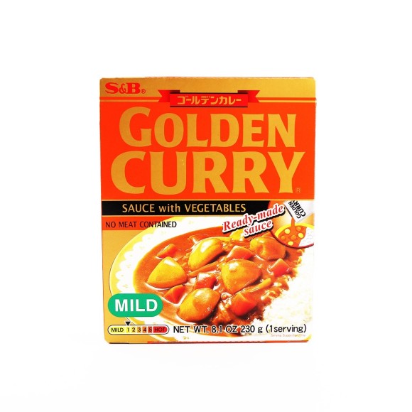 GOLDEN CURRY INSTANTANEO AMAKUCHI, 230G