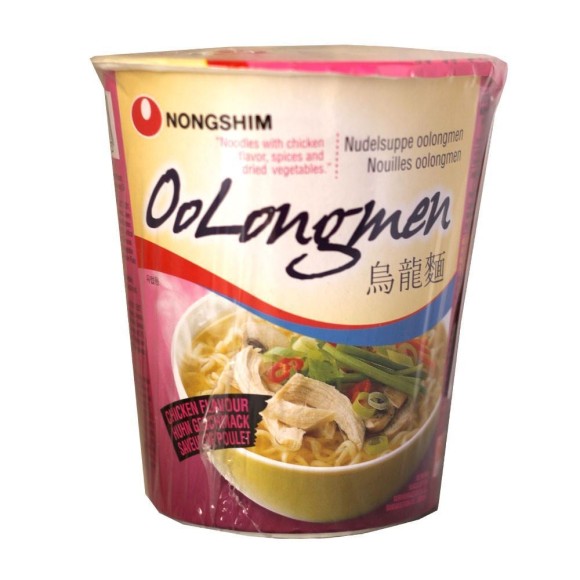 NONG SHIM CHICKEN CUP NOODLES OOLONGMEN, 75G