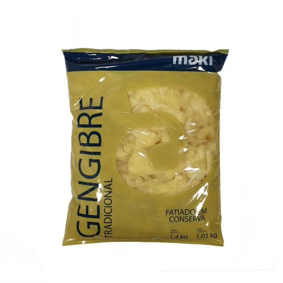 GENGIBRE EM CONSERVA MAKI 1KG