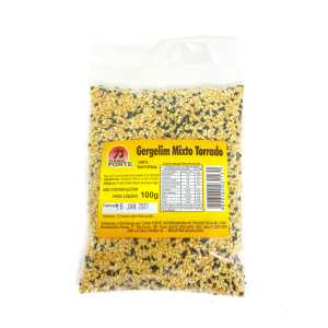 GERGELIM MISTO TORRADO CASA FORTE, 100G